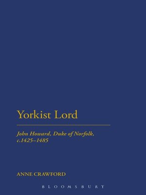 cover image of Yorkist Lord